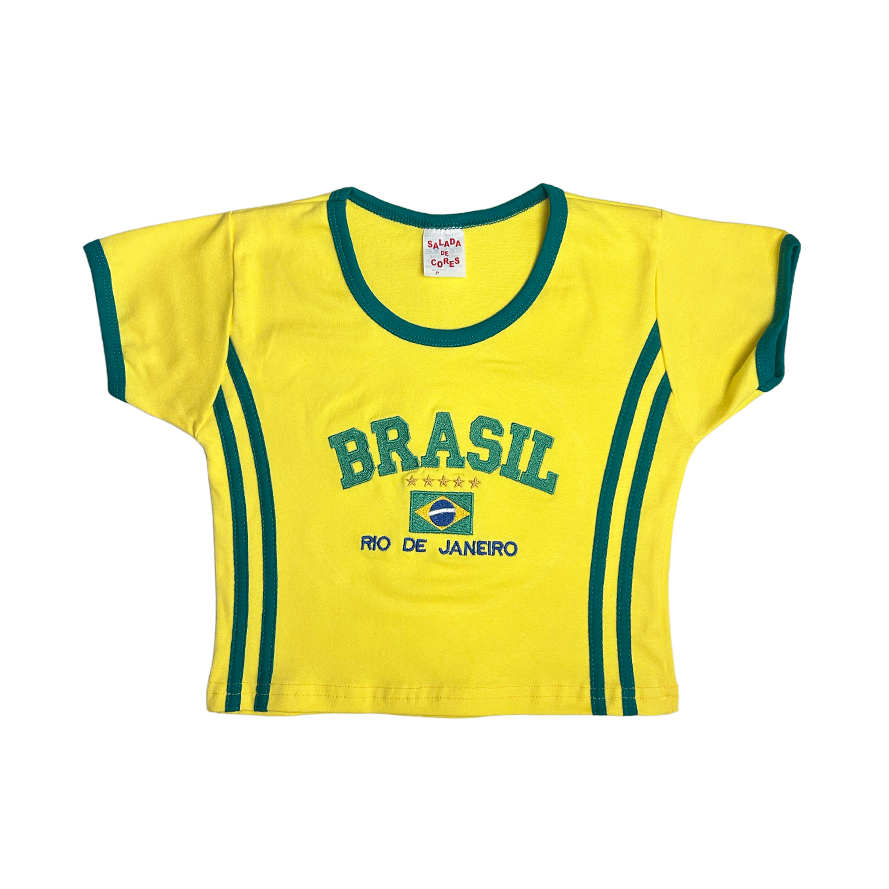 Camiseta BabyTee + Regata Cropped