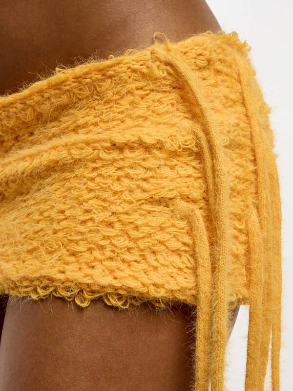 Mini-saia Brasil Amarelo