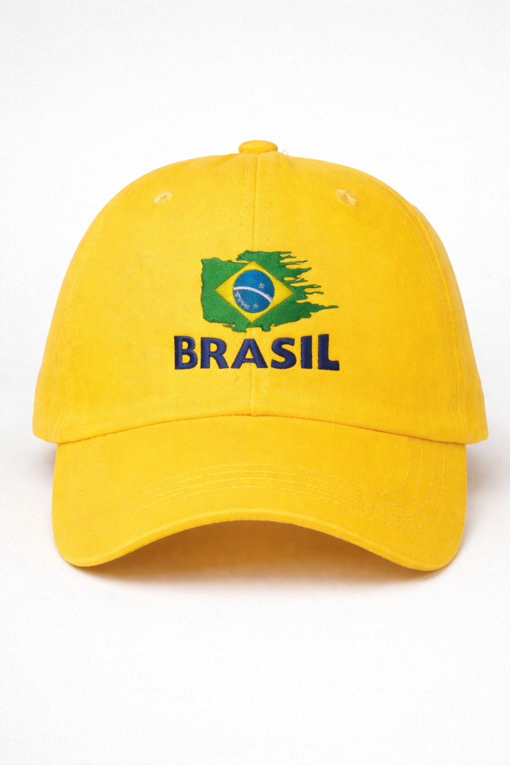Boné Brasil Amarelo