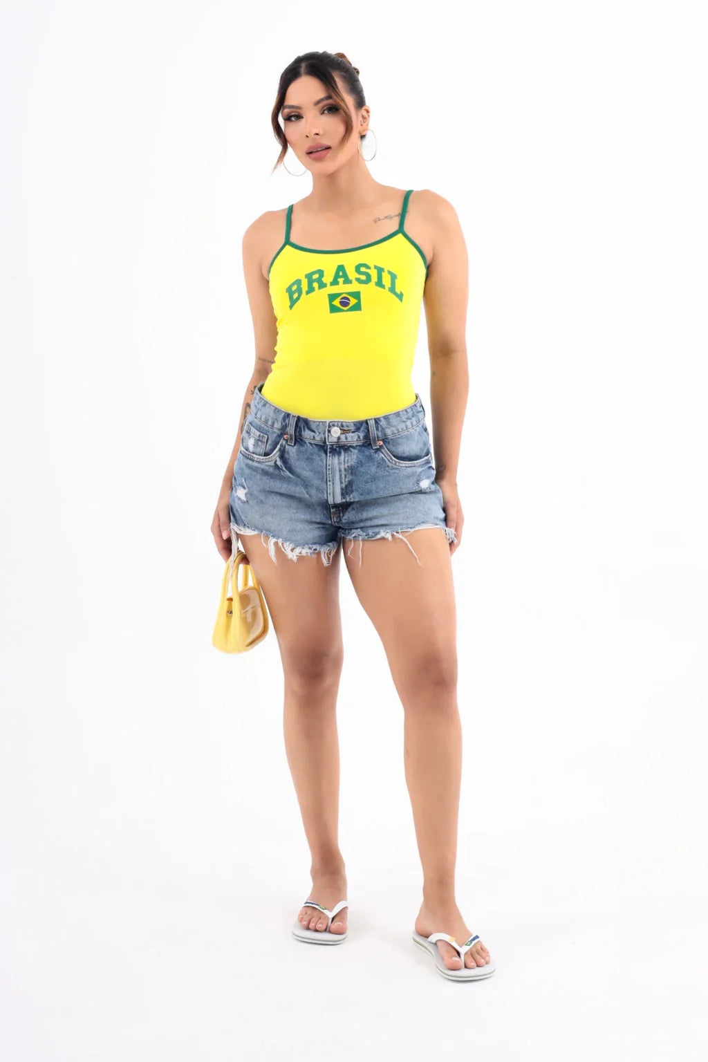 Regata Brasil Alça Fina