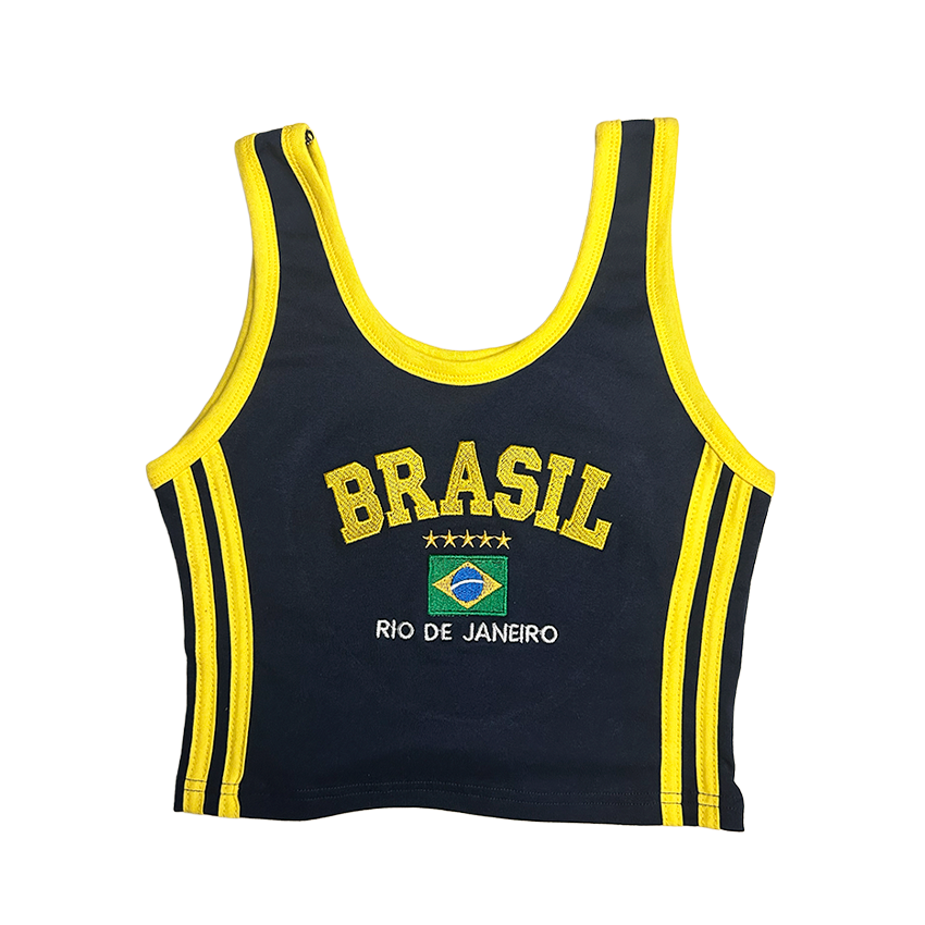 2 Regatas Cropped Feminina