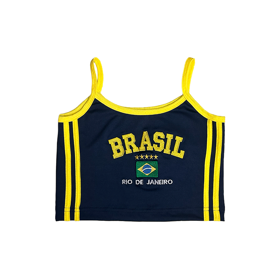 Camisa Regata Suplex Alça Fina + Short Vintage Curto