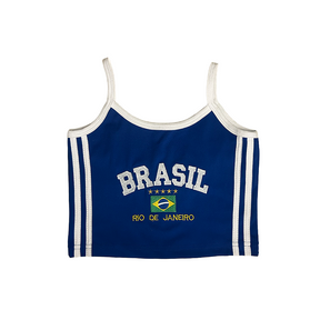 Camisa Regata Suplex Alça Fina + Short Vintage Curto