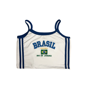 Camisa Regata Suplex Alça Fina + Short Vintage Curto