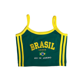 Camisa Regata Suplex Alça Fina + Short Vintage Curto