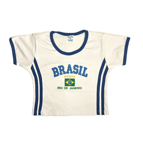 Camiseta BabyTee + Regata Cropped