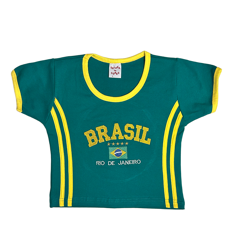 Camiseta BabyTee + Regata Cropped